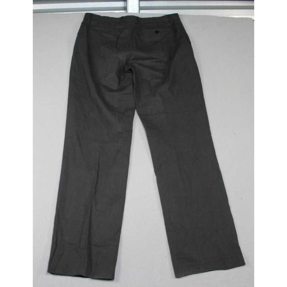 Banana Republic Pants Mens 34x34 Gray Excellent Classic Fit Chambray Cotton